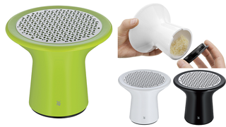 This Funnel Parm Grater Lets You Cut the Cheese Any Which Way